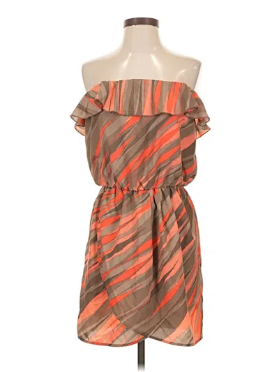 Pre-owned Gap Outlet Cocktail Dress In Orange
