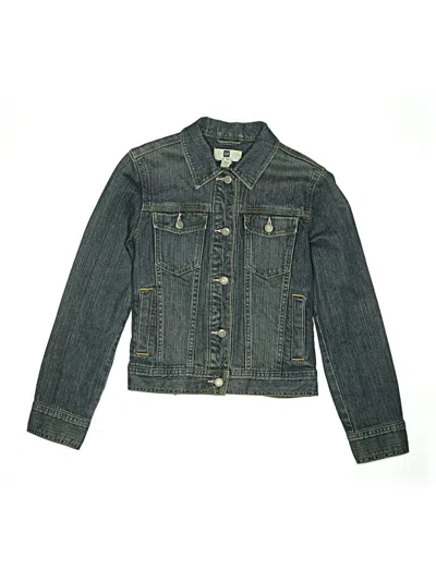 Pre-owned Gap Outlet Kids' Denim Jacket In Blue