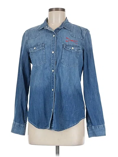Pre-owned Gap Outlet Denim Jacket In Blue