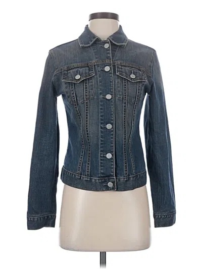 Pre-owned Gap Outlet Denim Jacket In Blue