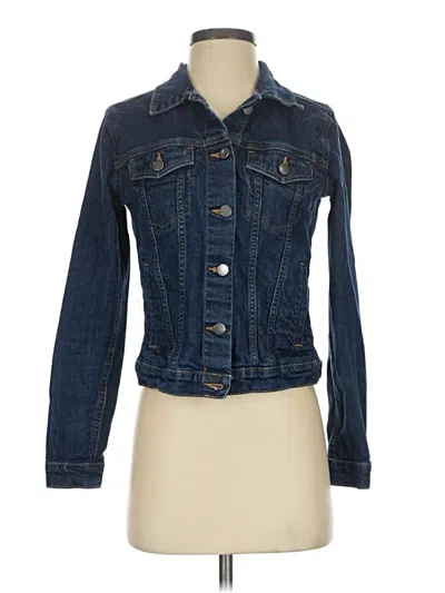 Pre-owned Gap Outlet Denim Jacket In Blue