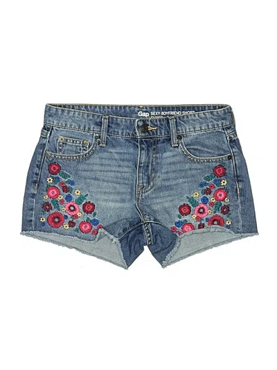 Pre-owned Gap Outlet Denim Shorts In Blue