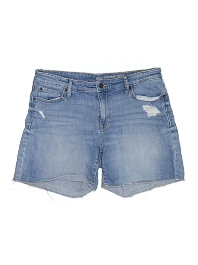Pre-owned Gap Outlet Denim Shorts In Blue