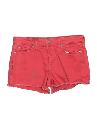 Pre-owned Gap Outlet Denim Shorts In Red