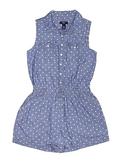 Pre-owned Gap Outlet Kids' Dress In Blue