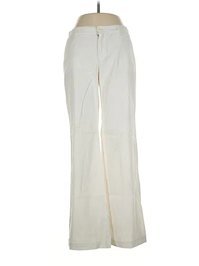 Pre-owned Gap Outlet Dress Pants In Ivory