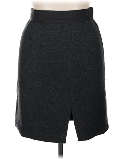 Pre-owned Gap Outlet Formal Skirt In Gray