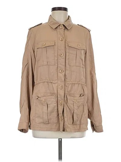 Pre-owned Gap Outlet Jacket In Tan