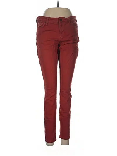Pre-owned Gap Outlet Jeans In Burgundy