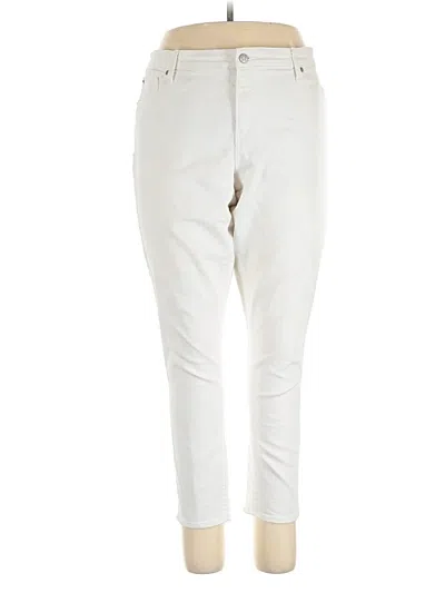 Pre-owned Gap Outlet Jeans In White