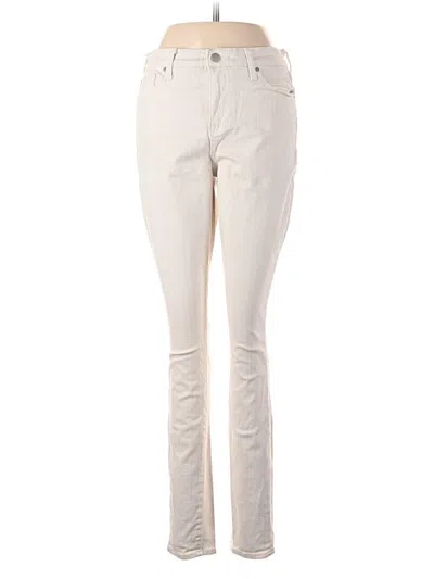 Pre-owned Gap Outlet Jeggings In Ivory