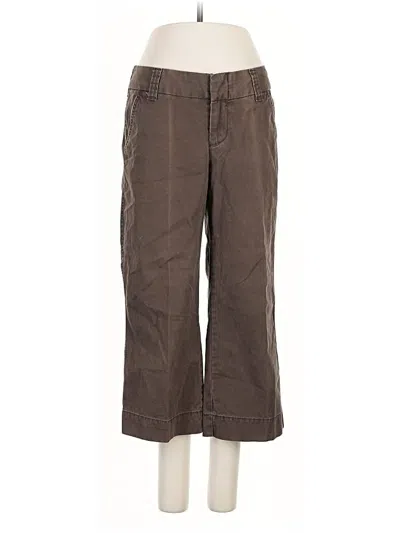 Pre-owned Gap Outlet Khaki Pant In Brown