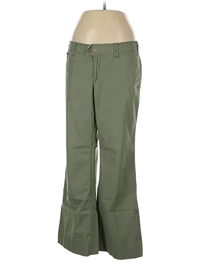 Pre-owned Gap Outlet Khaki Pant In Green
