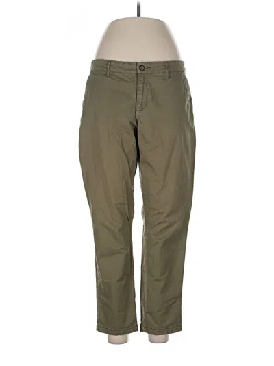 Pre-owned Gap Outlet Khaki Pant In Green