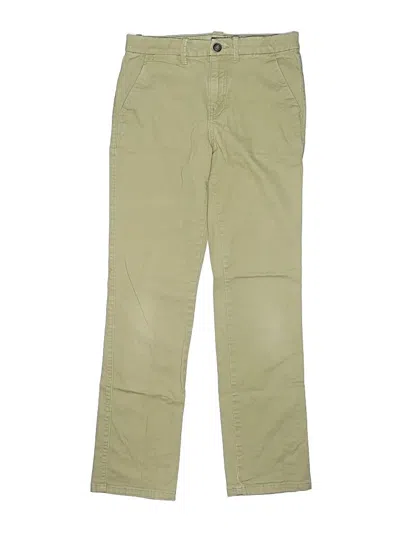 Pre-owned Gap Outlet Kids' Khaki Pant In Green