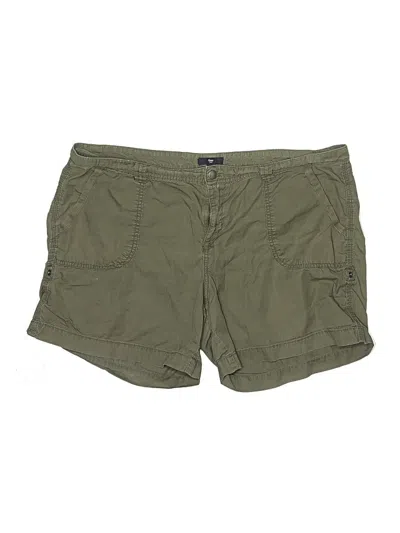 Pre-owned Gap Outlet Khaki Shorts In Green