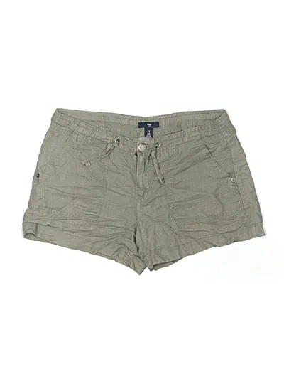 Pre-owned Gap Outlet Khaki Shorts In Green