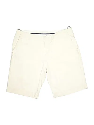 Pre-owned Gap Outlet Khaki Shorts In Ivory