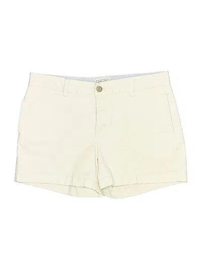 Pre-owned Gap Outlet Khaki Shorts In White