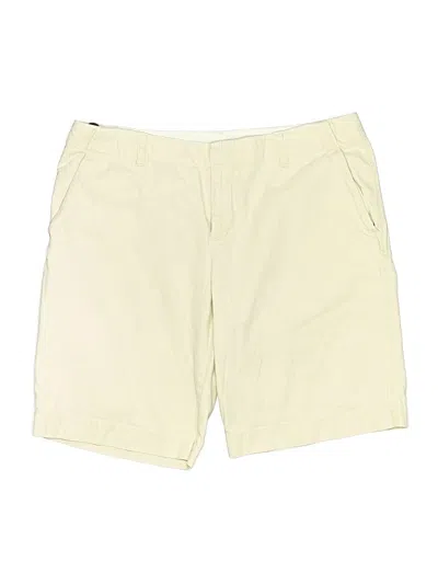 Pre-owned Gap Outlet Khaki Shorts In White