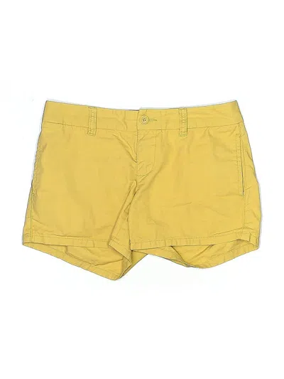 Pre-owned Gap Outlet Khaki Shorts In Yellow