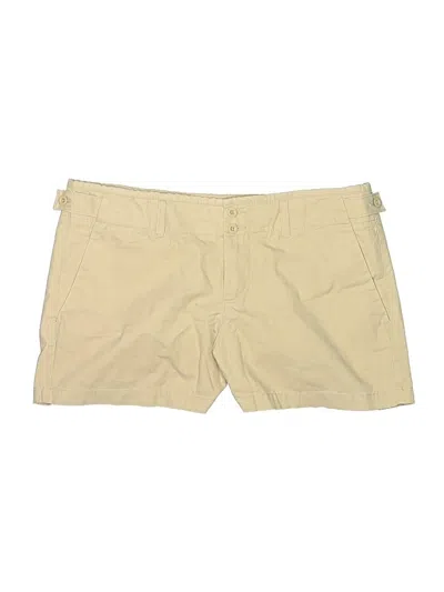 Pre-owned Gap Outlet Khaki Shorts In Yellow