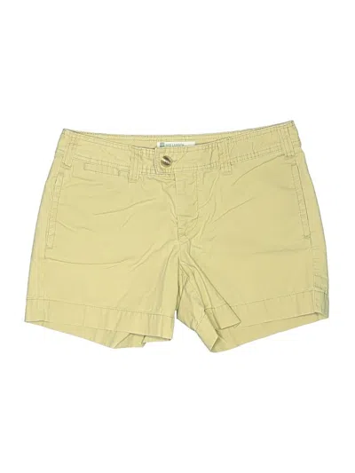 Pre-owned Gap Outlet Khaki Shorts In Yellow