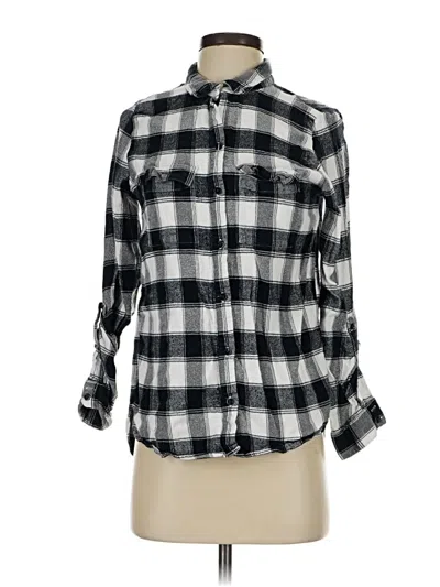 Pre-owned Gap Outlet Long Sleeve Button Down Shirt In Blue