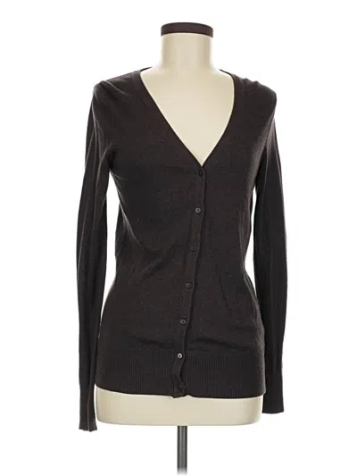 Pre-owned Gap Outlet Long Sleeve Henley Shirt In Brown