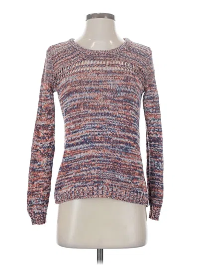 Pre-owned Gap Outlet Long Sleeve Top Brown Boatneck Tops