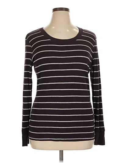 Pre-owned Gap Outlet Long Sleeve T-shirt In Black