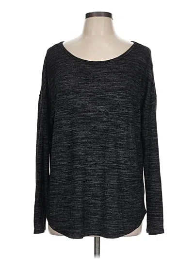 Pre-owned Gap Outlet Long Sleeve T-shirt In Black