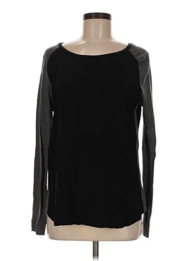 Pre-owned Gap Outlet Long Sleeve T-shirt In Black