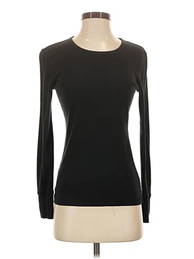 Pre-owned Gap Outlet Long Sleeve T-shirt In Black