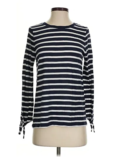 Pre-owned Gap Outlet Long Sleeve T-shirt In Blue