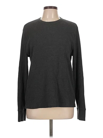 Pre-owned Gap Outlet Long Sleeve T-shirt In Gray