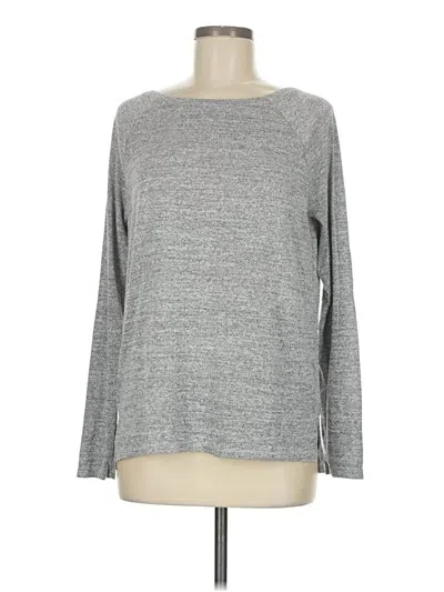 Pre-owned Gap Outlet Long Sleeve T-shirt In Gray