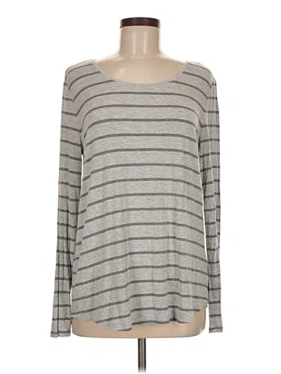 Pre-owned Gap Outlet Long Sleeve T-shirt In Gray