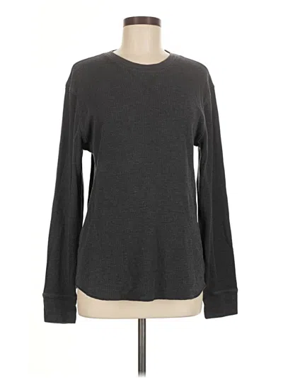 Pre-owned Gap Outlet Long Sleeve T-shirt In Gray