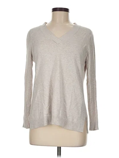Pre-owned Gap Outlet Long Sleeve T-shirt In Gray