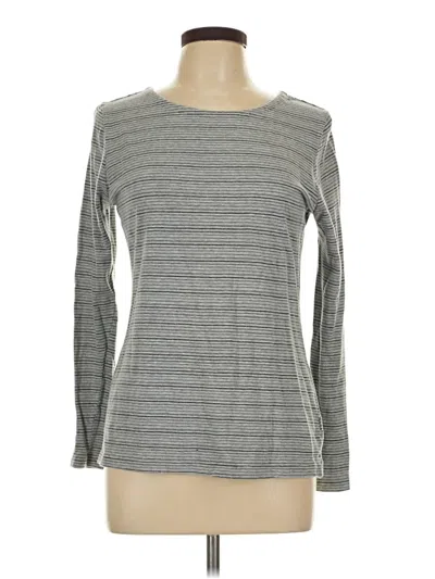 Pre-owned Gap Outlet Long Sleeve T-shirt In Gray