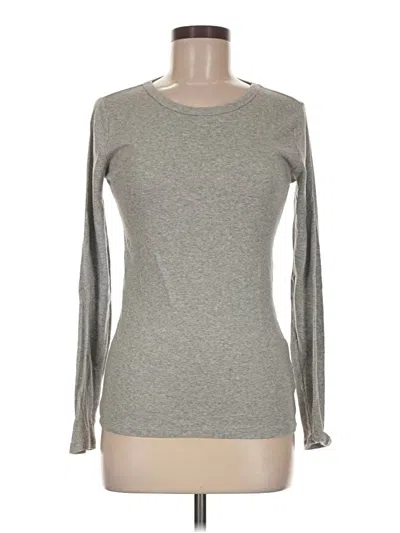 Pre-owned Gap Outlet Long Sleeve T-shirt In Gray