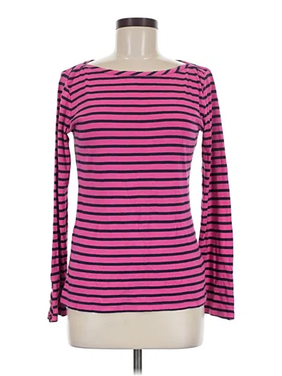 Pre-owned Gap Outlet Long Sleeve T-shirt In Pink