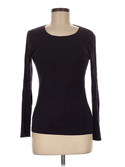Pre-owned Gap Outlet Long Sleeve T-shirt In Purple