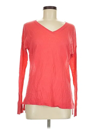Pre-owned Gap Outlet Long Sleeve T-shirt In Red