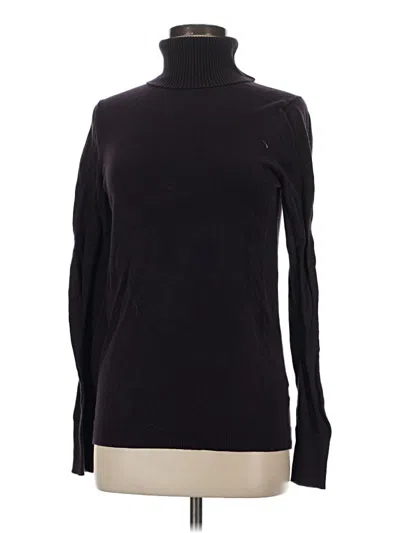 Pre-owned Gap Outlet Long Sleeve Turtleneck In Black