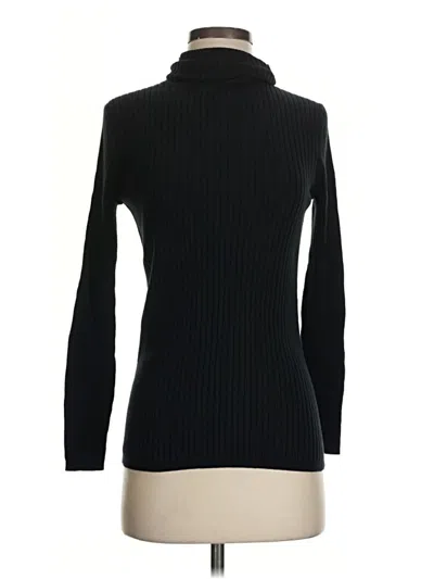 Pre-owned Gap Outlet Long Sleeve Turtleneck In Black