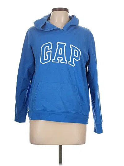 Pre-owned Gap Outlet Pullover Hoodie In Blue