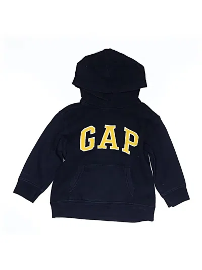 Pre-owned Gap Outlet Kids' Pullover Hoodie In Blue