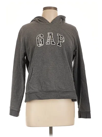 Pre-owned Gap Outlet Pullover Hoodie In Gray